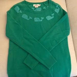 Vineyard Vines lambs wool whale sweater